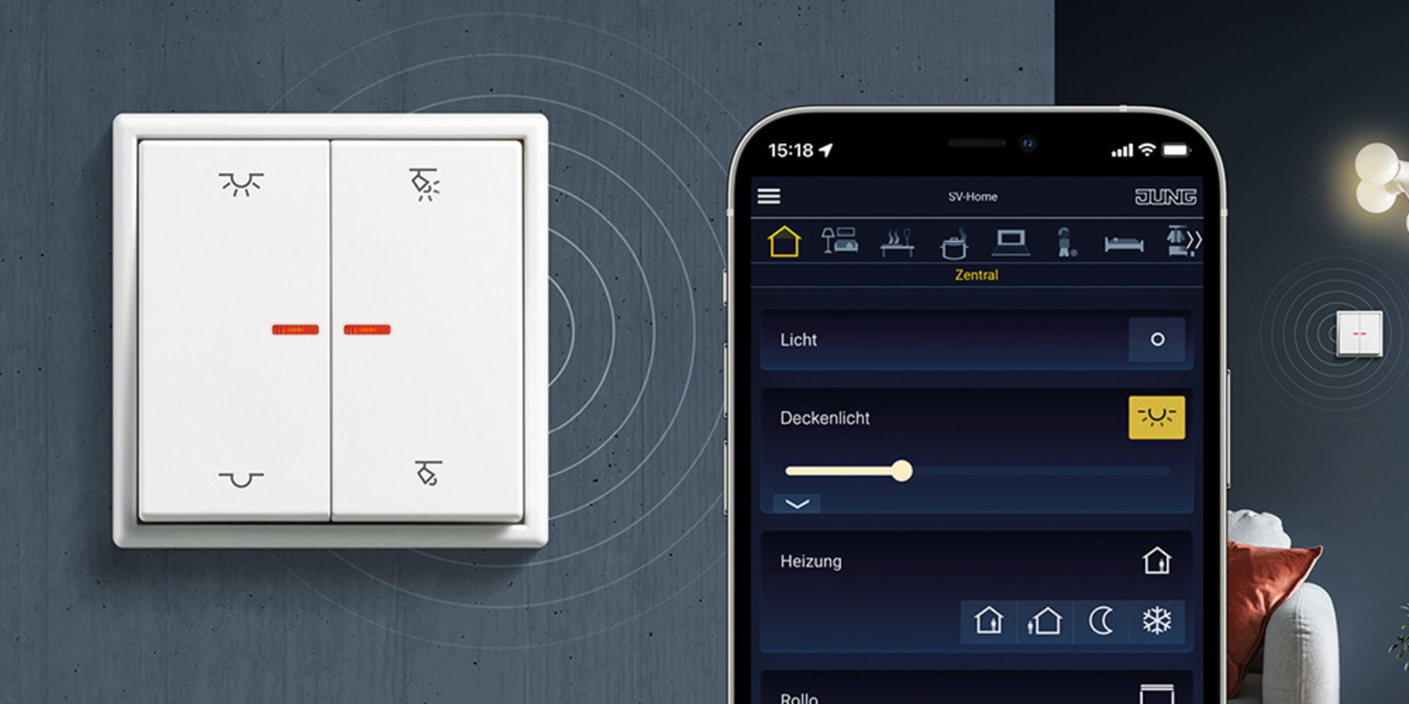KNX RF Taster bei Sünkel elektro GmbH in Berlin